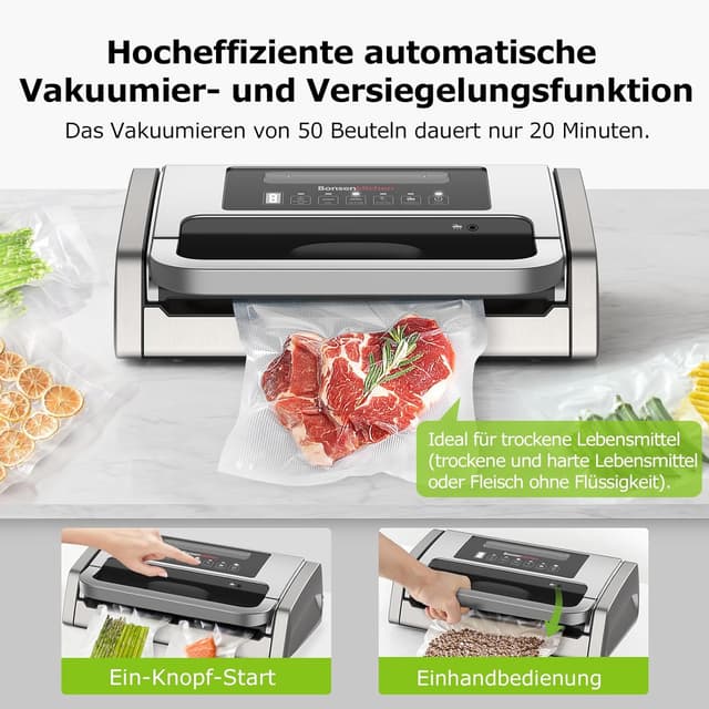 Thumbnail 1 de Bonsenkitchen Vakuumiergerät 15 L/min