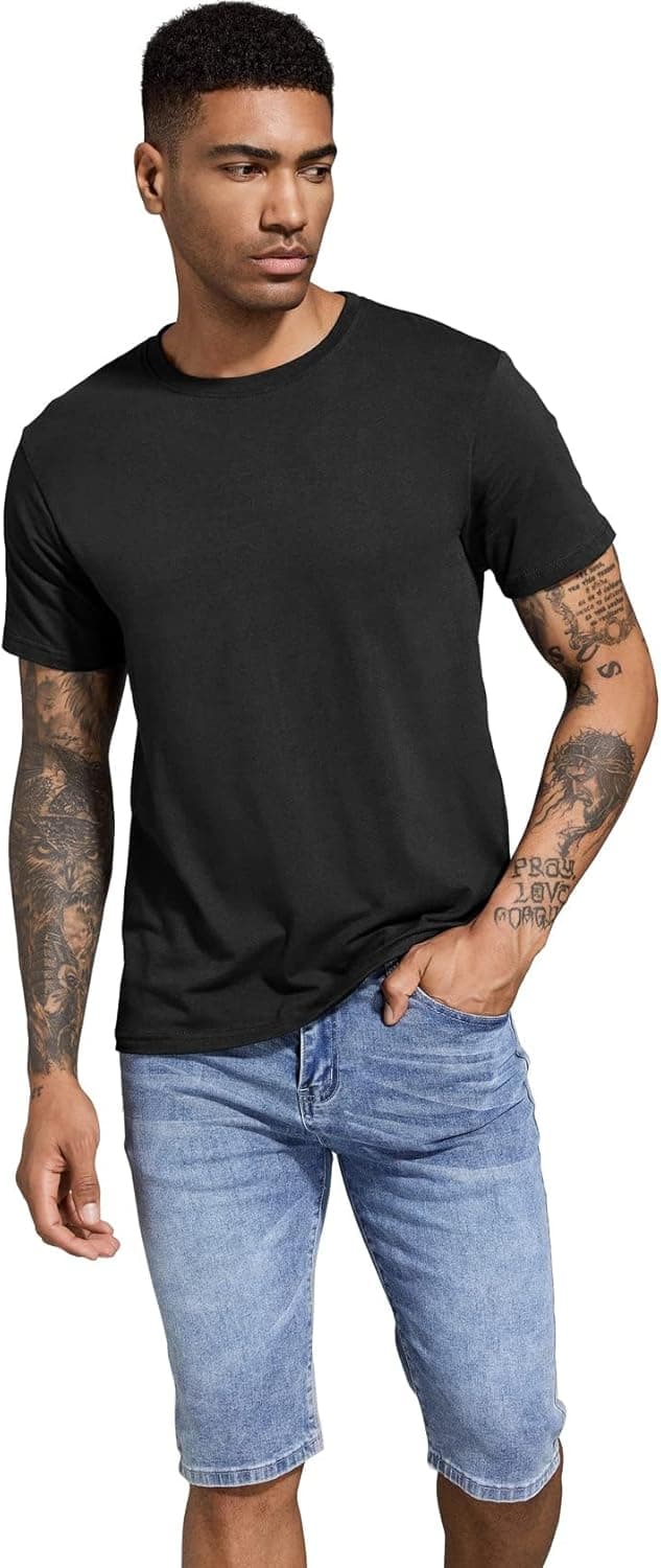 Detalle 2 de Boyzn Herren T-Shirts 4er Pack Baumwolle