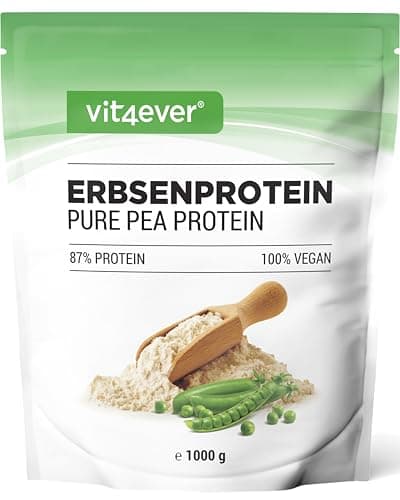 Detalle de Vit4ever Pea Protein aislado de proteína de guisante (87%) en polvo, 1 kg