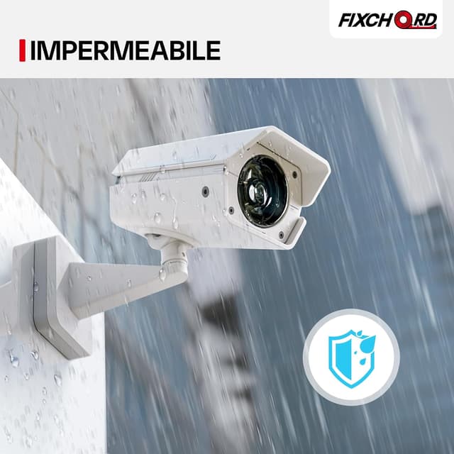 Detalle de FIXCHORD Tampone biadesivo impermeabile extra forte 50 x 50 mm (10 pezzi)