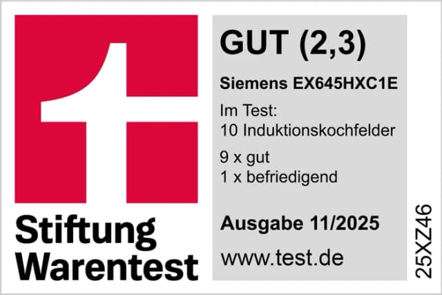 Thumbnail 6 de Siemens EX645HXC1E Induktionskochfeld mit Flexzonen