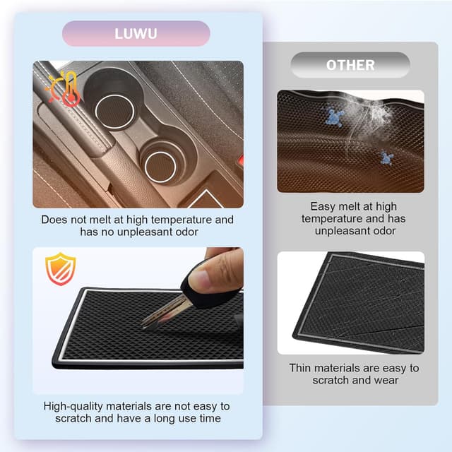 Thumbnail 6 de LUWU Antirutschmatten Seat Arona Ibiza 6F