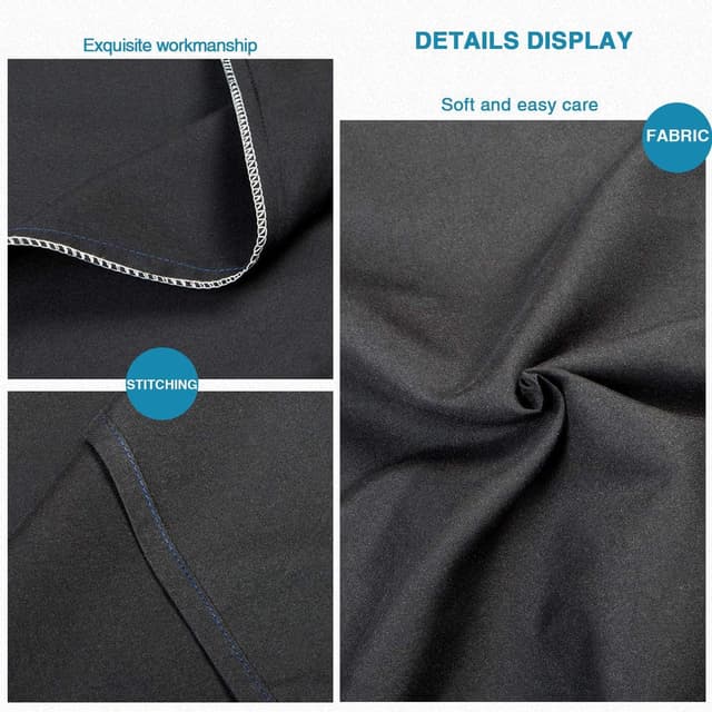 Detalle 2 de FLXXIE Microfiber Pillow Cases Queen Set of 2, 20x30