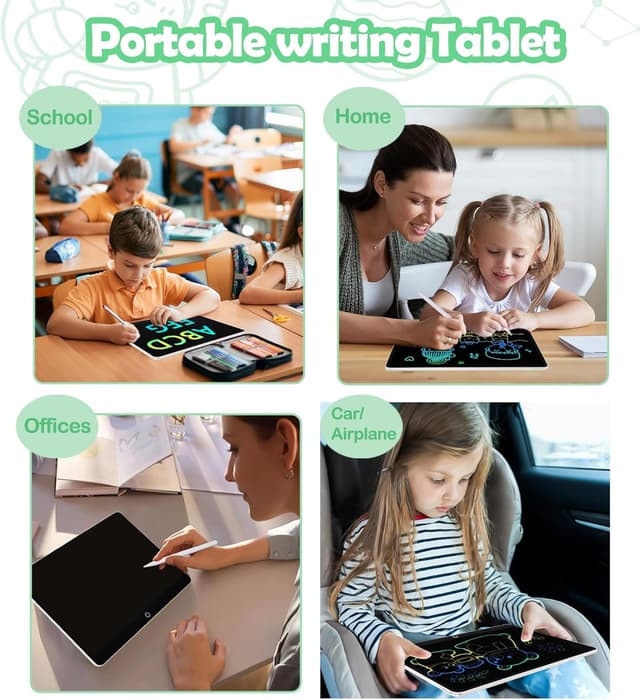 Thumbnail 4 de Bunte LCD Schreibtafel für Kinder 16 Zoll