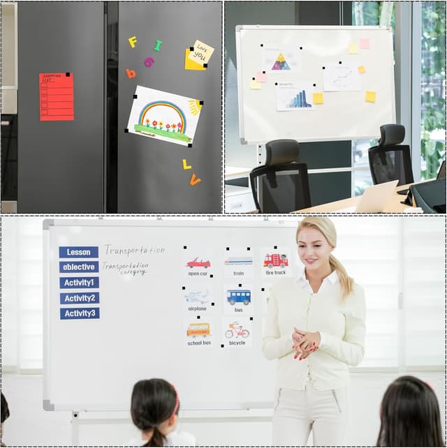 Thumbnail 5 de 600 Stück Magnetplättchen Selbstklebend 1x1 cm