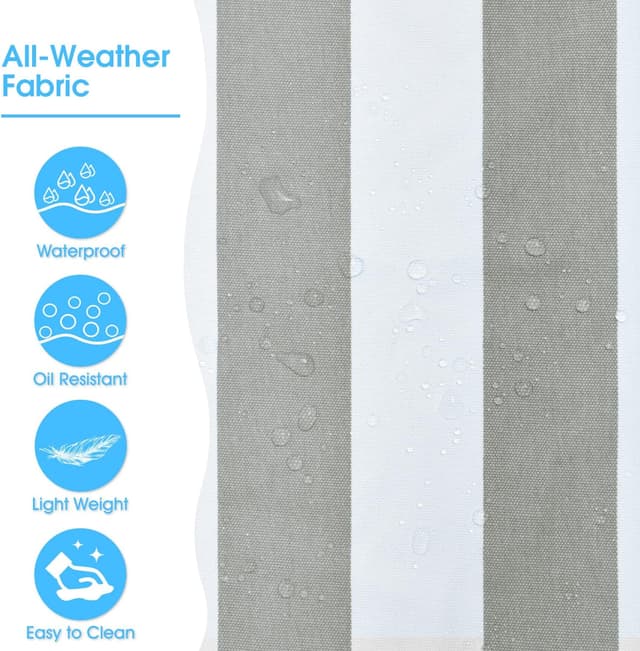 Detalle 1 de Waterproof Beach Bag Large 20.8x14.5in Tote