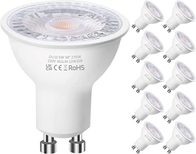 Detalle de Levidon GU10 5W warm white spotlight 2700K