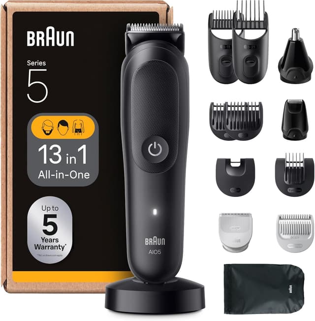 Imagen de Braun AIO5565 Recortadora 13 en 1, 120 min en OfertitasTOP