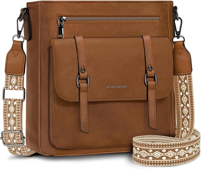 Thumbnail 6 de RAINSMORE Cross Body Bag Black 1 strap