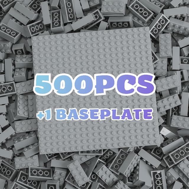 Thumbnail 6 de HUIZDQ 1500 Stücke Classic Bausteine Set