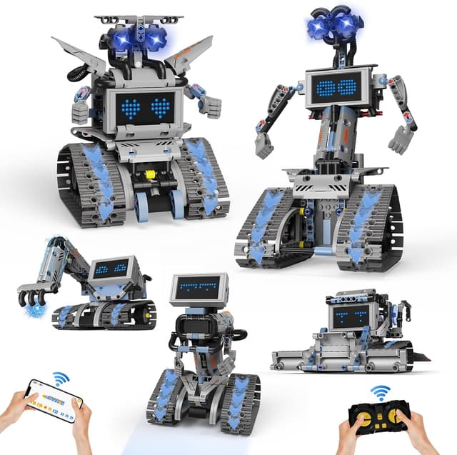 Detalle de Johnny 5 5 in 1 Robot Set for STEM