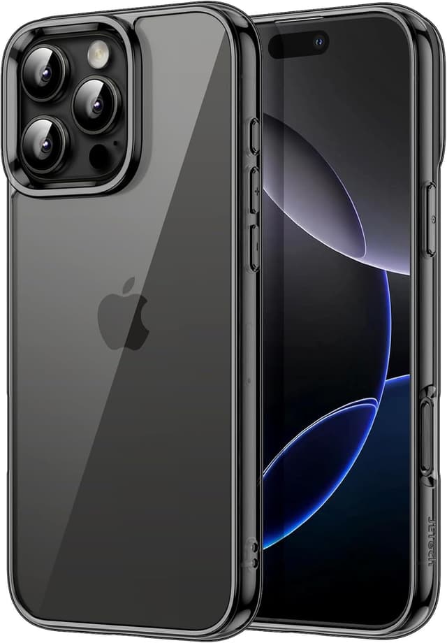 Thumbnail 6 de Cover JETech per iPhone 16 Pro Max 6,9" trasparente anti-ingiallimento e antiurto