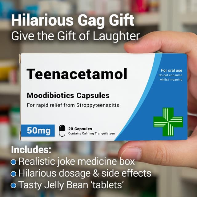 Thumbnail 2 de KadoBox Teenacetamol Joke Pill Box