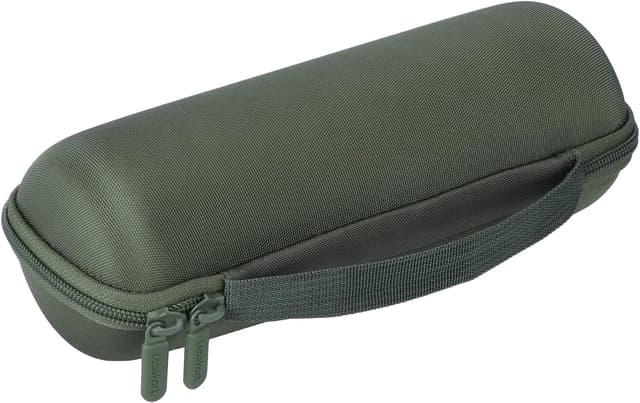 Detalle 2 de Lebakort Hart Reise Schutz Hülle für JBL Flip 7/6/5/4 (Armeegrün) – wasserdichtes Etui mit Reißverschluss