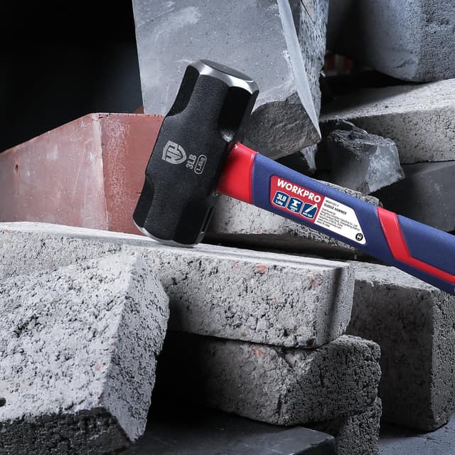 Thumbnail 6 de Marteau massette 1,68 kg avec manche fibre de verre