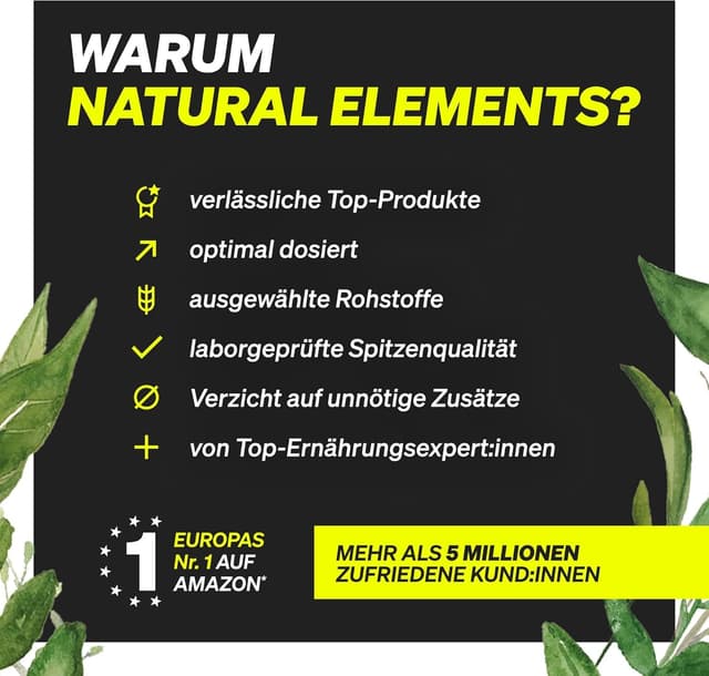 Detalle 2 de natural elements L-Arginin 4.500 mg Kapseln