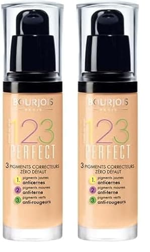 Imagen de Bourjois 123 Perfect Base Maquillaje Tono 54, 30 ml 💄 en OfertitasTOP