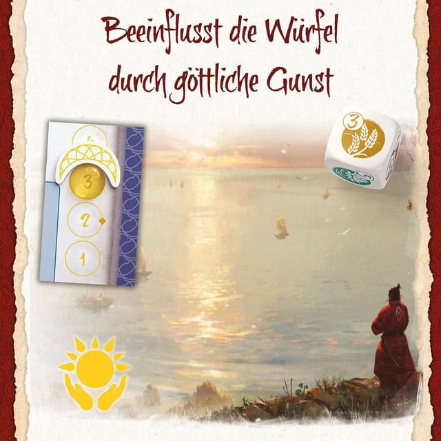 Detalle de Kosmos 685447 „Am goldenen Fluß“ – Strategiespiel für 2–4 Personen ab 12 Jahren