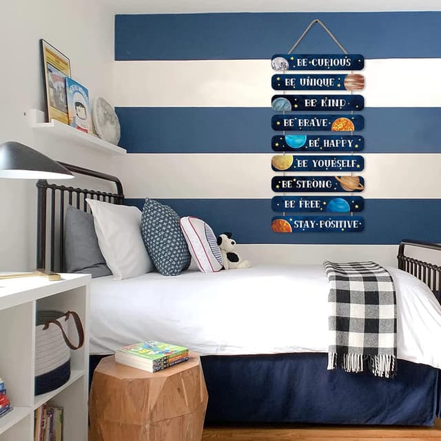 Thumbnail 2 de HPNIUB Space Wood Sign 2"x12"