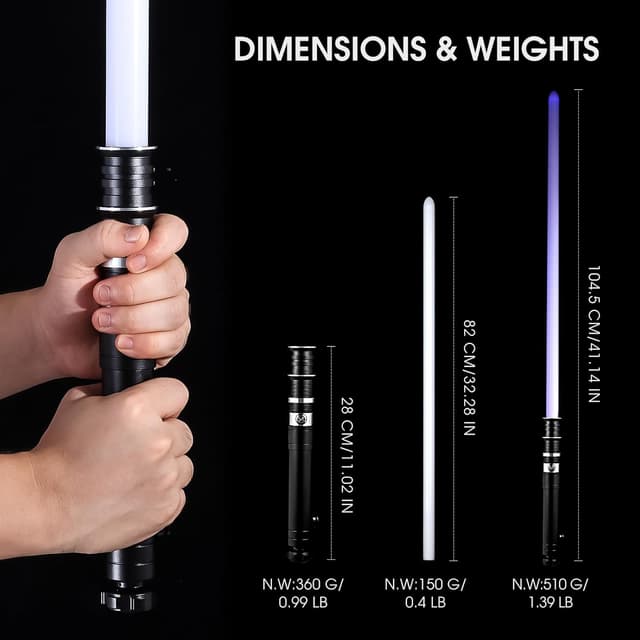 Thumbnail 5 de AthlChamp Motion Control Heavy Dueling Lightsaber for Adults