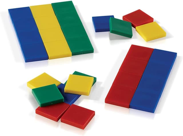 Thumbnail 6 de hand2mind Plastic Square Color Tiles 400 🎲