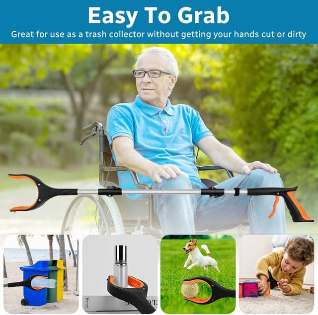 Thumbnail 3 de Adiwo Pinza Larga 91cm para recoger basura