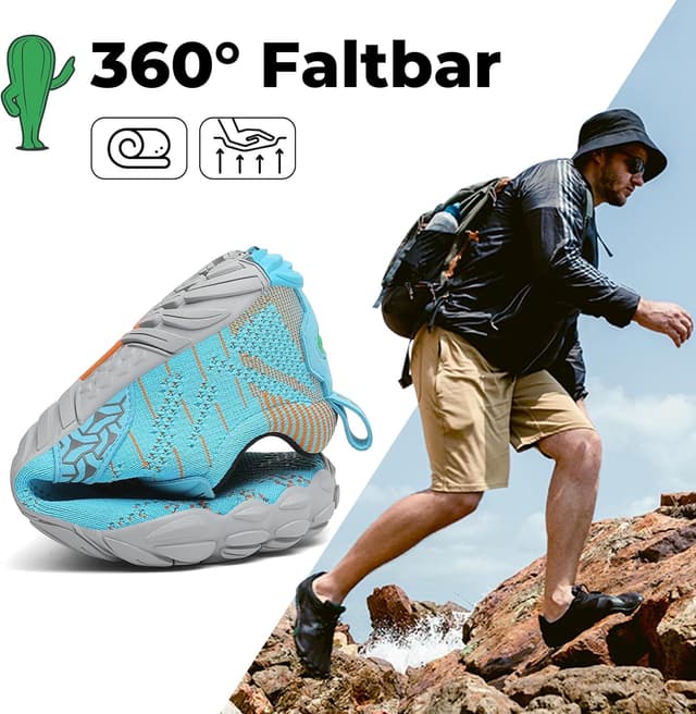 Detalle de SAGUARO Barfußschuhe Outdoor mit 5 Zehen
