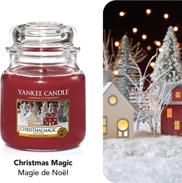 Detalle 2 de Yankee Candle Magie de Noël 75 h 🕯