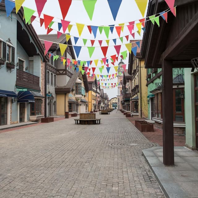 Thumbnail 6 de EDATOFLY 240m Bunting Banner with 450 Nylon Pennant Flags – Waterproof party decoration