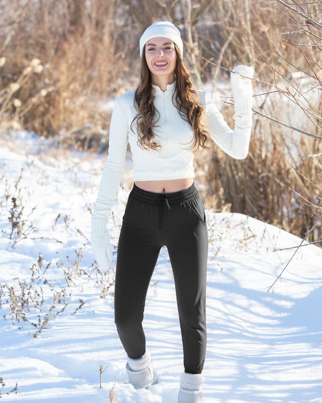 Detalle de GAYHAY Fleece Lined Sweatpants 14°F