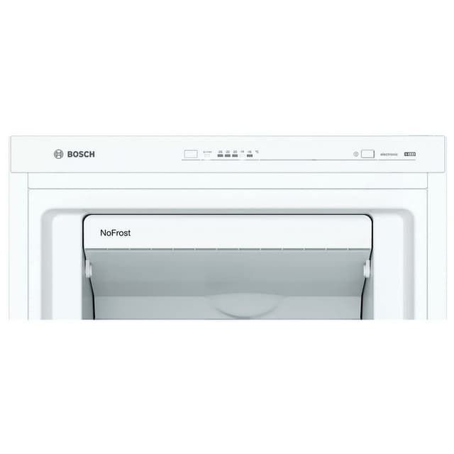 Detalle de Bosch GSN33VWEP congelador vertical blanco No Frost con control electrónico