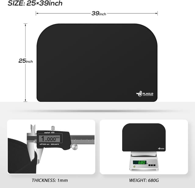 Thumbnail 4 de FLASLD Tappetino ignifugo per camino 63×99 cm