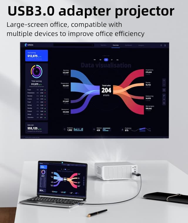 Detalle 2 de USB to HDMI 1.8m cable for 1080p monitor