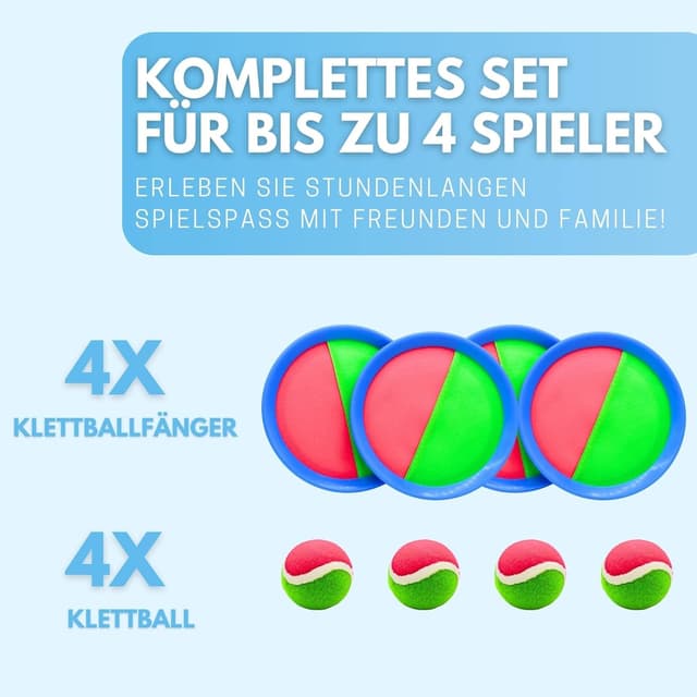 Thumbnail 1 de Outdoor Klettballspiel für Kinder – Wurfset 4