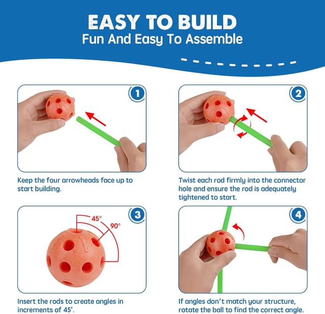 Detalle de Tiny Land Fort Building Kit 130-piece