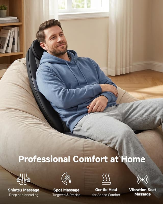 Thumbnail 2 de SNAILAX Shiatsu Asiento Masajeador