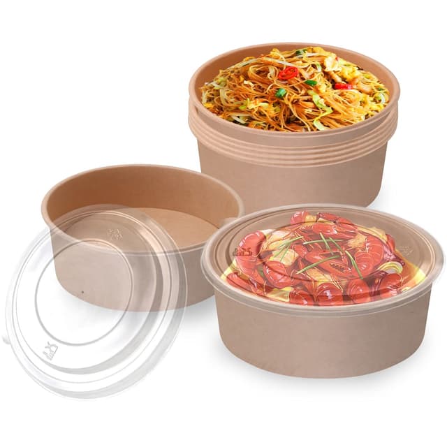Thumbnail 4 de TOPtoper 36Oz Paper Soup Bowls 50-Pack 🍲
