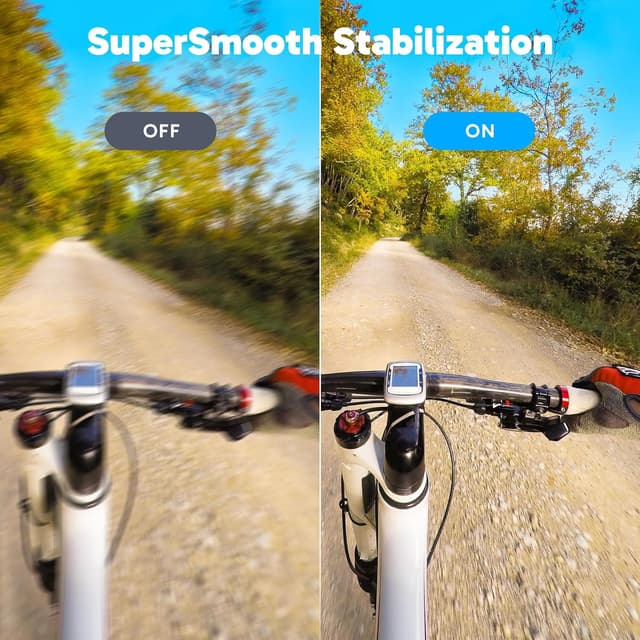 Detalle 2 de AKASO Brave 8 Lite waterproof action camera for 4K60 video, 20MP photos and dual screens