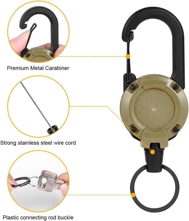 Detalle de Vicloon Bobine de Badge 70 cm 2 pcs