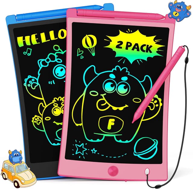 Detalle de TEKFUN 8.5inch LCD writing tablet pack — kids’ drawing board