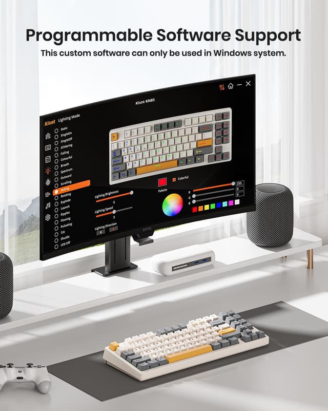 Thumbnail 6 de Kisnt KN85 4000 mAh compact 75% keyboard ⌨