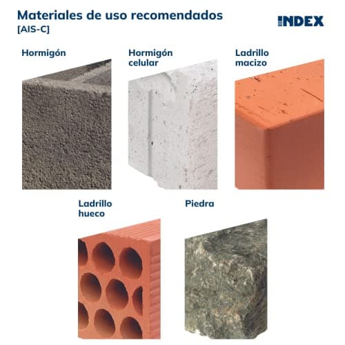 Thumbnail 5 de INDEX A PERFECT FIXING AISC10120 Taco con clavo Ø10 x 120 mm, 200 ud.