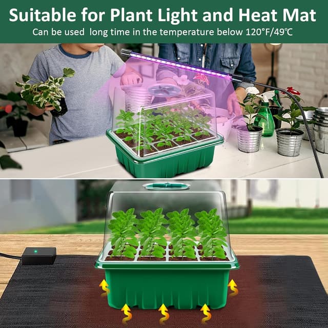 Thumbnail 1 de Verdenu Semenzaio Germinazione 120 celle per semina 🌱