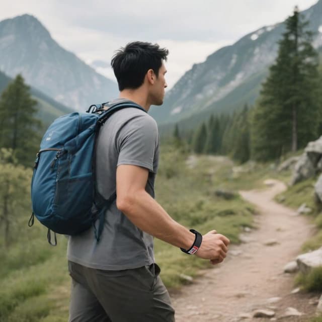 Detalle de Nylon Double Loop Buckle Strap for Garmin Instinct 2X/3 50mm (Adjustable Breathable Wristband)