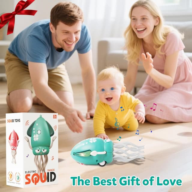 Thumbnail 6 de Hirger Dancing Octopus Crawling Toy 🐙