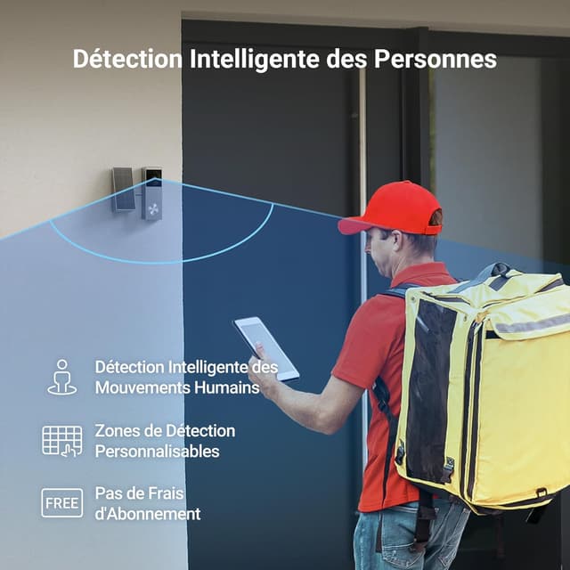 Thumbnail 2 de EZVIZ CP3 Pro sonnette sans fil 5 200 mAh