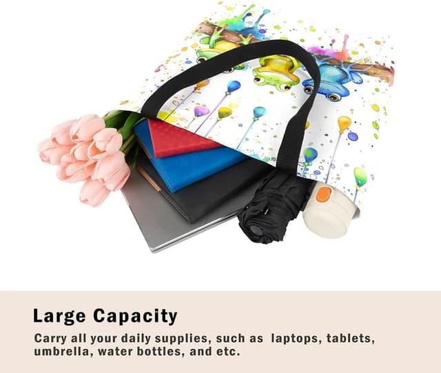 Thumbnail 4 de Homewish Canvas Tragetasche Tiermotiv 50L