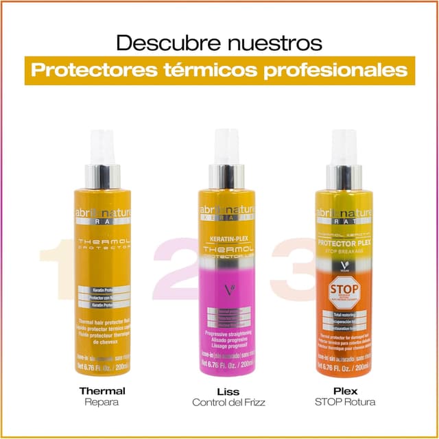 Thumbnail 5 de Abril et nature Protector Térmico Reparador Keratin Liss 💇♀️