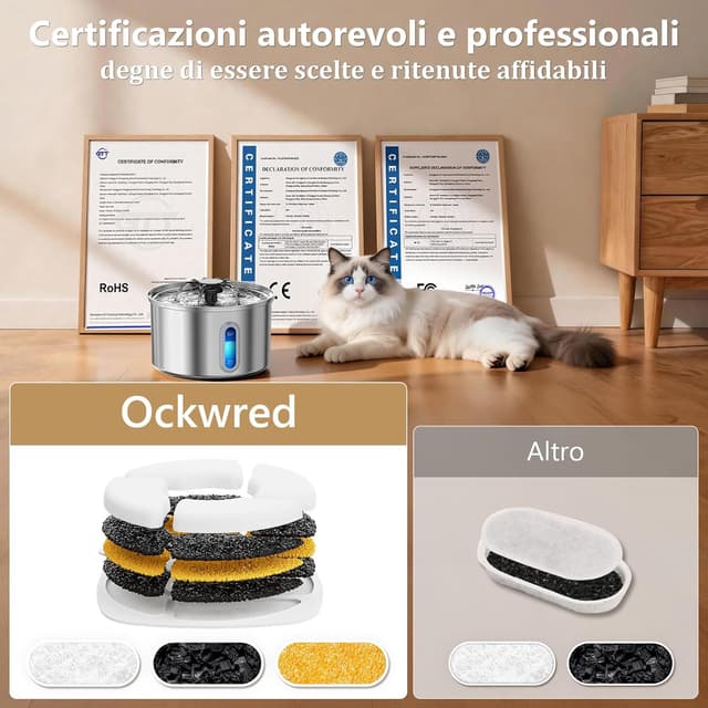 Thumbnail 4 de Ockwred Fontana Gatti 3.2L Filtri Inox