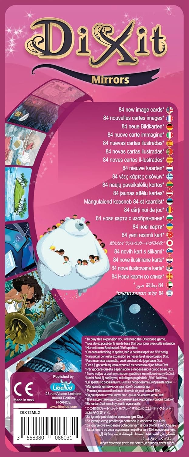 Detalle de Asmodee Dixit 10 Mirrors Extension 84 cartes